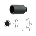 Osaka Ln38yd16 Yıldız Uzun Lokma 3/8" 16 Mm