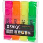 Osaka OFK-4F 4'lü Fosforlu Kalem