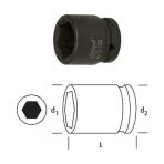Osaka Tool LN34S60 3/4 inç 60 mm Havalı Lokma