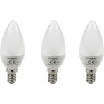 Osakalight 6W Led E14 Buji Ampul - Günışığı - 3'lü Paket - Gün Işığı