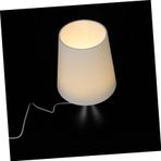 OSALADI 1 Adet Masa Lambası Led Yatak Odası Lambası Led Masa ışığı Döşeme Süslemesi Ofis Süslemeleri Sıcak ışık Dokunma Tipi ışık Akıllı Dokunma ışığı Başucu Dekoru Black Ütü