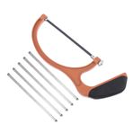 OSALADI 1 Takım Mini Testere El Testeresi Ağaç Işleme El Testeresi Kendin Yap El Testeresi Mini El Testeresi Yüksek Karbonlu Takım Çeliği Küçük Demir Testeresi Çocuk Metal