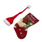 OSALADI 1 Takım Noel fotoğraf sahne yenidoğan kız bebek giysileri çocuklar uyku tulumu bebek için uyku tulumu elbiseler noel temalı fotoğraf sahne bebek noel şapkası Noel Baba şapkası