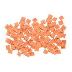 OSALADI 100pcs 1:16 Hayata Benzeyen Minyatür Çatı Karoları Mini Fayanslar Için Mini Fayans DIY Düzeni Bebek Çatı Malzemeleri Bebek Evi Mini Sahte Fayans Süsleme