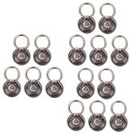 OSALADI 15 Adet Antika Dolap Çeker Dolap Kulpları Ve Çekme Kolları Metal Dolap Kolları Kabin Tutma Çubuğu Antika Dolap Donanımı Metal Çubuk Kapı Kolu Mutfak Dolabı Topuzu Pirinç Kolye