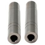 OSALADI 2 Set Ses Kablosu Adaptör Kiti 6.35mm Stereo Adaptör Dişi-dişi Mikrofon Gitar Ev Stereo Sistemleri Için 2 Adet*2