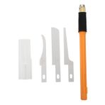OSALADI Ergonomik Saplı Mini El Testeresi - Güvenli Ve Rahat Kullanım Için 1 Set Model Testere Bıçağı