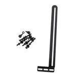 OSALADI Evrensel Gpu Soğutma Braketi 1 Takım Fan Pc Montajı 8cm-14cm Soğutma Fanı Tutucu Pc Temini Için