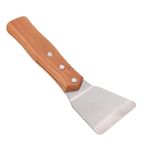 OSALADI Kazıyıcı Alet Teppanyaki Kısa Spatulalar Çok Amaçlı Film Aleti Için Izgara Temizleme Seti