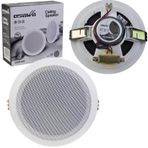 OSAWA OSW-625 13 CM 100 VOLT BEYAZ HAT TRAFOLU ALÇIPAN TAVAN HOPARLÖR