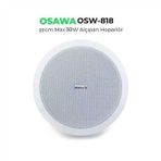 Osawa Osw-818 Trafolu 20 Cm Beyaz Alcıpan Tavan Hoparloru