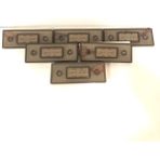 Oscar Otomativ 9 LED Side Marker 12-24V 10 Adet - 10 m - Gri
