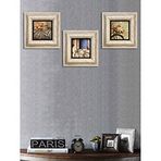 Oscar Stone Decor 3CDD-20-007 3'lü Çerçeveli Taş Duvar Panosu