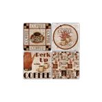 Oscar Stone Decor BA005 Mocha Taş Bardak Altlığı