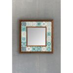 Oscar Stone Decor Çerçeveli Mozaik Doğaltaş Ayna AYN-036