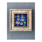 Oscar Stone Decor Çerçeveli Taş Duvar Dekoru 20 X 20 cm Çini Desen CDD1-40-251
