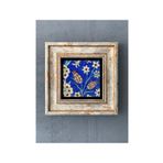 Oscar Stone Decor Çerçeveli Taş Duvar Dekoru 20 X 20 Cm Çini Desen CDD1-40-253