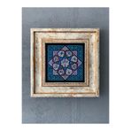 Oscar Stone Decor Çerçeveli Taş Duvar Dekoru 20 X 20 Cm Çini Desen Cdd1-40-292