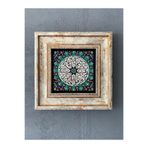 Oscar Stone Decor Çerçeveli Taş Duvar Dekoru 20 X 20 Cm Çini Desen Cdd1-40-300