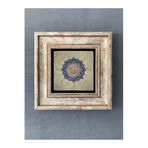 Oscar Stone Decor Çerçeveli Taş Duvar Dekoru 20 X 20 Cm Çini Desen Cdd1-40-312