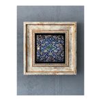 Oscar Stone Decor Çerçeveli Taş Duvar Dekoru 20 X 20 Cm Çini Desen Islami Hat Cdd1-40-456