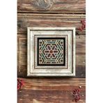 Oscar Stone Decor Çerçeveli Taş Duvar Dekoru 20 X 20 Cm Desen Tile Cdd1-40-1648