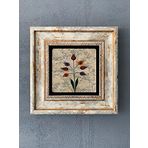 Oscar Stone Decor Çerçeveli Taş Duvar Dekoru 20 x 20 cm DESEN
