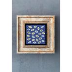 Oscar Stone Decor Çerçeveli Taş Duvar Dekoru 20X20 Cm Nazar Boncuğu Cdd-40-1001