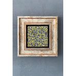 Oscar Stone Decor Çerçeveli Taş Duvar Dekoru 20X20 Cm Nazar Boncuğu Cdd-40-1010