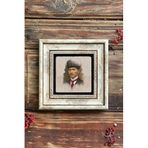 Oscar Stone Decor Çerçeveli Taş Duvar Dekoru Tablo 20Cm X 20Cm Atatürk Fotoğrafı Cdd1-40-921