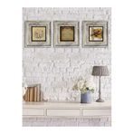 Oscar Stone Decor Çerçeveli Taş Tablo ( 20 x 20 cm) 3 lü set -Oscar Stone Decor ALLAH MUHAMMED BEREKET DUALI SET 3CDD-40-068