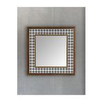 Oscar Stone Decor Masif Çerçeveli Mozaik Taş Ayna 43 Cm X 43 Cm Ayn4040-005