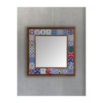 Oscar Stone Decor Masif Çerçeveli Mozaik Taş Ayna 43 Cm X 43 Cm Ayn4040-010