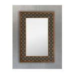 Oscar Stone Decor Masif Çerçeveli Mozaik Taş Ayna 43 Cm X 63 Cm AYN4060-051