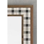 Oscar Stone Decor Masif Çerçeveli Mozaik Taş Ayna 43 Cm X 63 Cm Seramik Desenli AYN4060-004
