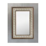 Oscar Stone Decor Masif Çerçeveli Mozaik Taş (Mermer) Ayna 43 Cm X 63 Cm Seramik Desenli Ayna Ayn4060-109