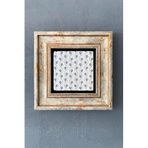 Oscar Stone Decor Nazar Boncuğu Çerçeveli Taş Duvar Dekoru 20X20 Cm Cdd-40-1027