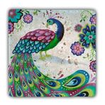 Oscar Stone Peacock 20x20cm Taş Tablo