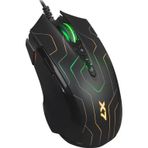 Oscar X7 Neon Maze 2400Dpı Usb Makrolu Kablolu Gaming Mouse Siyah X89