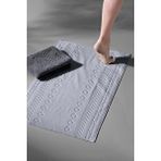 Oscuro Bathmat Space - Ekstra Yumusak, Modern %100 Pamuk 50x75cm. Ayak Havlusu / Banyo Paspas Seti