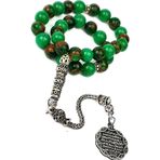 Ose Shop Mix akik taşlı gümüş imameli nazar ayetli tasarım tesbih