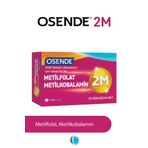 Osende 2M 30 Dilaltı Tablet Vitamin B12 (Metilkobalamin) Folik Asit (Metilfolat)