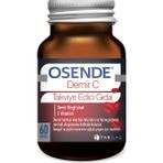 Osende Demir C 60 Kapsül Takviye Edici Gıda - Dezenfektan Hediyeli (%72 Alkol)