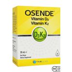 Osende Vitamin D3 K2 İçeren 20 ml Damla