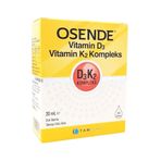 Osende Vitamin D3 K2 Kompleks İçeren 20 ml Damla