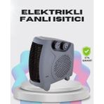 Osense Çok Fonksiyonlu Fanlı Isıtıcı Isıtma ve Soğuk Hava Üfleme Özellikli - 10 W