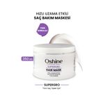 OSHİNE Hızlı Uzama Etkili Onarıcı Saç Bakım Maskesi, Supergro Rapid Hair Length Mask, 350ml