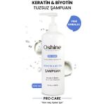 Oshine Professional Tuzsuz Keratin Biotin 1 lt Şampuan