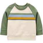 Oshkosh Erkek Bebek Sweatshirt Krem - 6 Ay