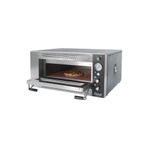 OSİMO Tek Katlı Elektrikli Pizza ve Lahmacun Fırını | 4 Pizza Kapasitesi | 4x25cm | 220V & 380V Uyumlu